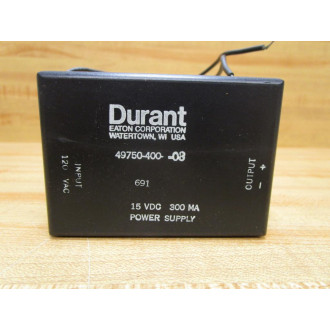 Eaton  Durant 49750-400-08 15V Power Supply Module 49750400