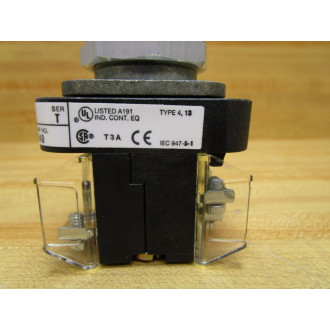 Allen Bradley 800T-QB10 Button Series T With Green Cap