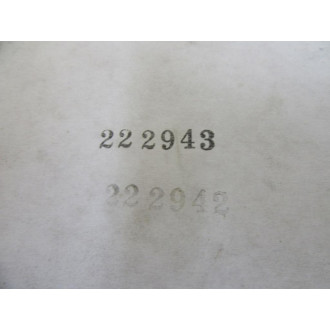 Bosch 222942 222943 Port Plate Set 222942222943