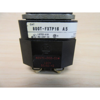 Allen Bradley 800T-FXTP16 A5 Button 800TFXTP16A5 w800T-XA - Used