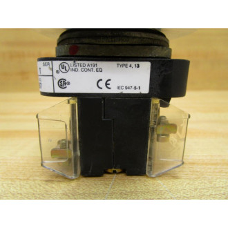 Allen Bradley 800T-FXQ24 A1 Button 800TFXQ24A1 Red 800T-FXQ24RA1 - Used