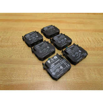 Cutler Hammer E22B2 Eaton Contact Block (Pack of 6) - Used