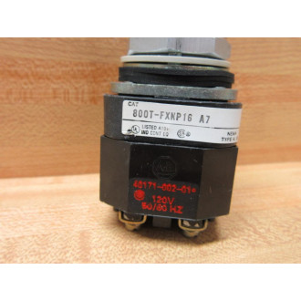 Allen Bradley 800T-FXNP16XA7 Push Button - New No Box