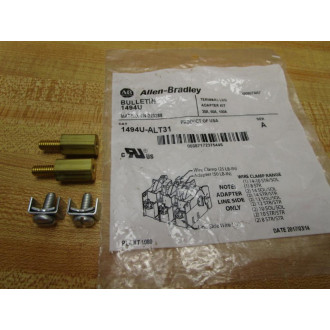 Allen Bradley 1494U-ALT31 Terminal Lug Adapter Kit 1494UALT31