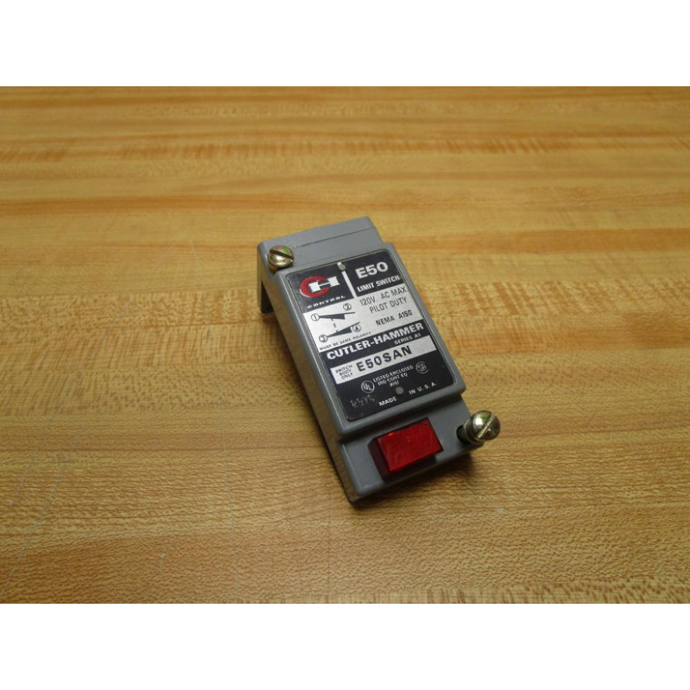 Cutler Hammer E50SAN Eaton Limit Switch Body Series A1 - New No Box