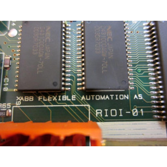 ABB 3HNE-00025 RIOI-01 Circuit Board 3HNE00025 3HNE00029-1 - Used