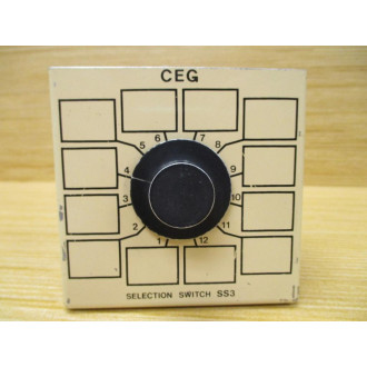 CEG Automation SS3 Selection Switch - Used