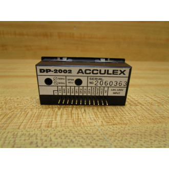 Acculex DP-2002 Digital Panel Meter DP2002 WWire Harness - New No Box
