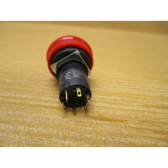 Omron A165E-S-03U E-Stop Switch A05B-2301-D002 6 Pin - New No Box