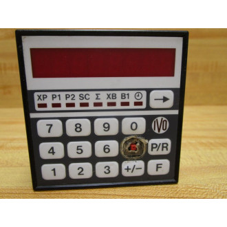 Irion & Vosseler NE213.012AX20 Electronic Preset Counter 042659-08 - Used