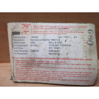 Bell & Gosset 186499 Seal Kit