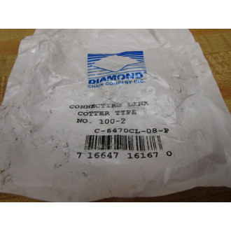 Diamond Chain Company C-6470CL-08-P Connecting Link 100-2 (Pack of 2)