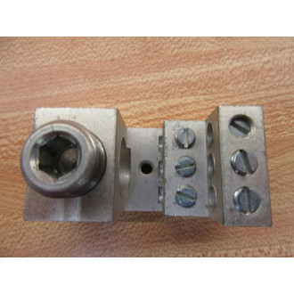 Generic 4-14 AL7CU Terminal Block 414AL7CU (Pack of 3) - New No Box
