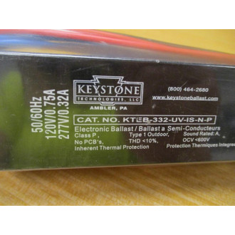 Keystone KTEB-332-UV-IS-N-P Electronic Ballast KTEB332UVISNP (Pack of 2)