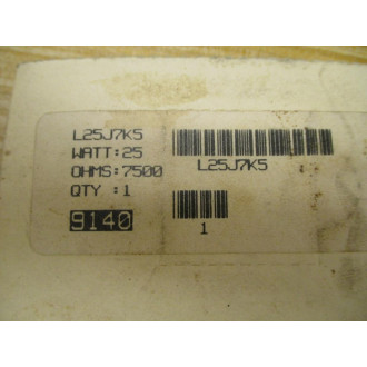 Ohmite L25J7K5 Resistor (Pack of 3)