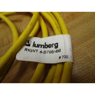 Lumberg RKWT 4-S7984M 4 Meter Female Cordset RKWT4S7984M - New No Box