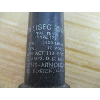 Stevens-Arnold 172-1400Ω-18V Relay Type 172 - Used