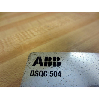 ABB 93-41-08 DSQC504 Connection Bd 3HAC4158-1 3HAC 4158-104 wCover - Used