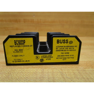 Bussmann BC6033P Fuse Block BC6033P (Pack of 2) - Used