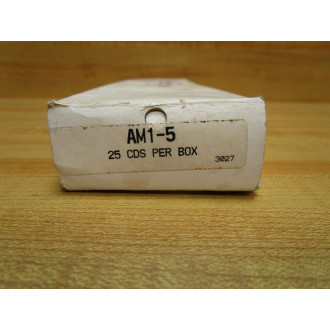 Stranco AM1-5 Instant Symbol Labels Number 5 AM15 (Pack of 25)