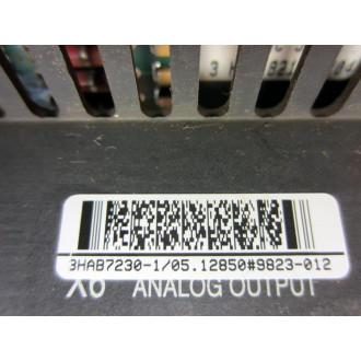 ABB 3HAB7230-1 DSQC327 AD Combo IO 3HAB72301 3HAB7230105 w-Screw Term - Used