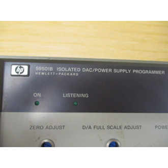 Hewlett Packard 59501B HP Isolated DACPower Supply Programmer - Used