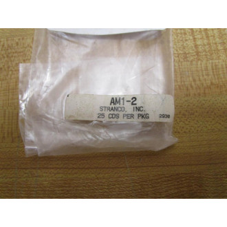 Stranco AM1-2 Number 2 Instant Symbol Labels AM12 (Pack of 25)