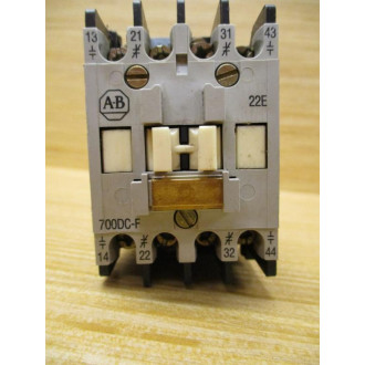 Allen Bradley 700DC-F220NB714 Control Relay 700DCF220NB714 Ser. C - Used
