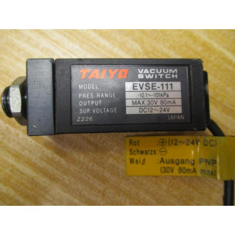 Taiyo EVSE-111 Vacuum Switch EVSE111 - Used