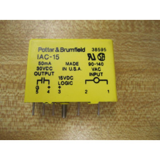 Potter & Brumfield IAC-15 Input Module - Used