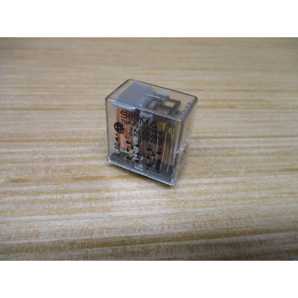 Sigma 70R4S-2500 Relay 70R4S2500 - New No Box