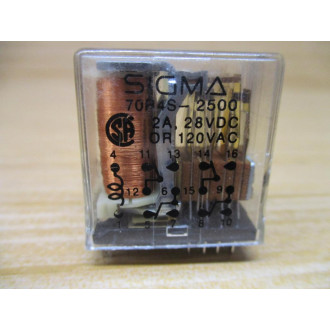 Sigma 70R4S-2500 Relay 70R4S2500 - New No Box