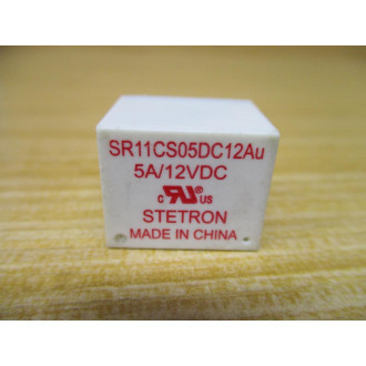 Stetron SR11CS05DC12Au Relay - New No Box