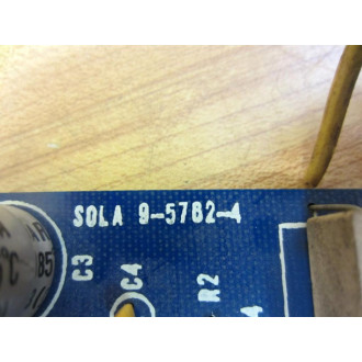Sola 9-5762-4 Circuit Board 29000-6801 - Used