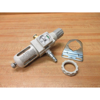 SMC AW20-N02BE-CRZ-B Regulator AW20N02BECRZB WBracket - New No Box