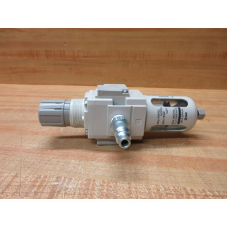 SMC AW20-N02BE-CRZ-B Regulator AW20N02BECRZB WBracket - New No Box