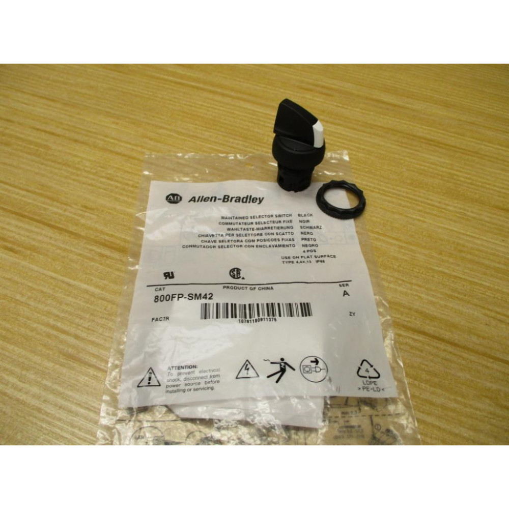 Allen Bradley 800FP-SM42 Selector Switch 800FPSM42 Allen Bradley 800FP-SM42 Selector Switch 800FPSM42