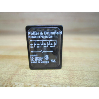 Potter & Brumfield KHAU-17D16-24V Relay KHAU-17D16-24 VDC - New No Box