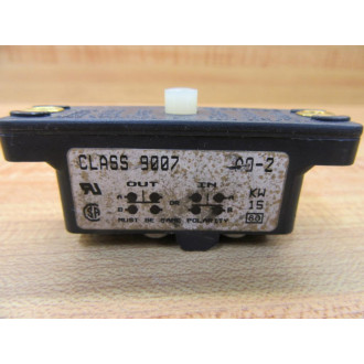 Square D 9007-A02 Switch 9007-AO2 9007-A0-2 - Used