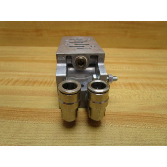 Festo NAVW-14-1-ISO Manifold Sub Base 152789 WElbow Fittings - Used
