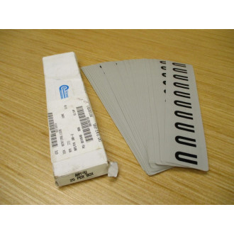 Stranco AM1-U Letter "U" Label AMI-U (Pack of 25)