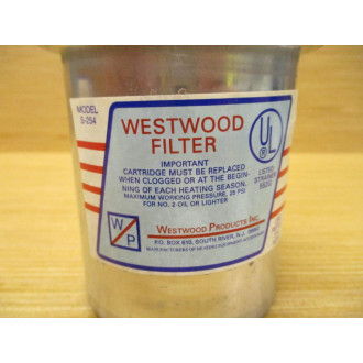 Twin Seal S-254 Westwood Fuel Oil Filter S254