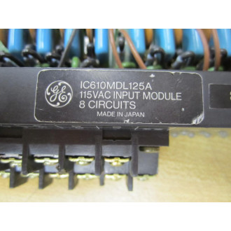 General Electric IC610MDL125A Input Module - Used