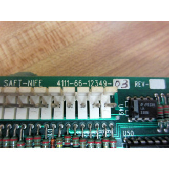 Saft-Nife 4111-66-12349-03 Circuit Board 4111661234903 - Used