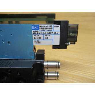 Mac Valves 42A-BME-EN2-GDFP-2GA Solenoid Valve 42ABMEEN2GDFP2GA - New No Box