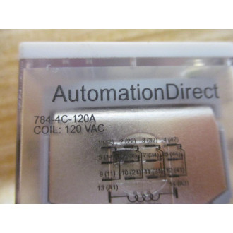Automation Direct 784-4C-120A Relay 7844C120A - Used