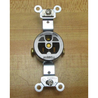 Hubbell 15A. 125V. Receptacle, Replacement 15A125V (Pack of 7) - New No Box