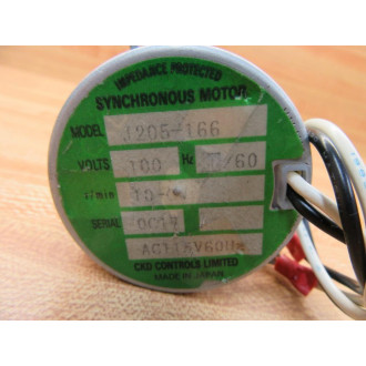 CKD Controls Limited J205-166 Synchronous Motor J205166 - Used