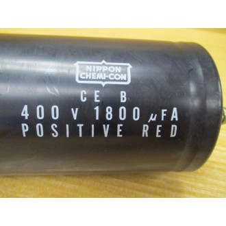 Nippon Chemi-Con CE B Capacitor 1800uFA - Used