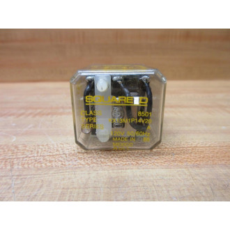 Square D 8501-KX13M1P14V20 Relay 8501KX13M1P14V20 - Used